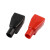 电瓶桩头PVC绝缘保护套蓄电池防尘帽汽车电池接头胶套 FL194265红色