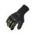 代尔塔（Deltaplus）209904 防振防冲击手套适用电动工具操作等防护手套绿黑色 9码 