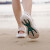 探路者（TOREAD）凉鞋沙滩鞋户外溯溪鞋夏季男女款海边耐磨防滑涉水包头鞋24年春夏 女-TFGGBM82702米色绿色 38