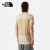 北面（The North Face）短袖T恤男舒适透气户外春季新款83S3 JK3/黑色 S