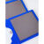 全磁强磁力标签贴材料卡标识贴货架仓位物资库位标示分类材料卡 40*70全磁蓝色