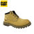CAT卡特男鞋中帮大黄靴经典耐磨防滑登山户外休闲工装男鞋P721555 黄色 42 标准码