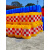 反光沙桶塑料防撞桶圆柱形滚塑防撞桶玻璃钢防撞桶交通防撞桶路障 750*550mm黄色3.5KG吹塑料防撞桶