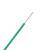 金龙羽 国标铜芯电线电缆 单芯单股硬线 BV-35平方 100米/卷 绿色