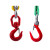  京繁 起重吊装工具 柔性吊装带 行车吊车组合索具 一条价 两腿3吨2米 