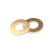 上陶鲸 铜垫片圆形垫圈 黄铜平垫圈平垫片华司介子 M5*10*0.8（100个） 