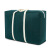 金绿士 旅行收纳袋搬家打包袋大容量无纺布衣服整理装被子的袋子手提生活行李袋 38L绿色50*30*25（3个装）
