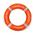适用于实心塑料救生圈船用CCS认证标准型国标防汛专业大浮力成人2 4.3KG成人国际晶格款加厚
