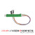 STM32下载线手持式烧录探针写程序顶针可伸缩弹簧针2.54-42F5P 绿色2.54mm-4P/钻石头+ 送杜邦单P端子线
