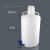 梓萤岔HDPE塑料放水桶下口瓶放水瓶5L10L25L50L龙头瓶蒸馏水桶酸碱水 白盖放水桶（整套）25L