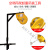 ONEVAN空调外机安装吊装高空安装专用吊架支架吊机手摇绞盘升降工具 1-5匹支架+手摇绞盘10米