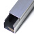 DS 铝合金方线槽 40*40mm 壁厚0.6mm 1米/根 外盖明装方形自粘地面