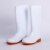 耀王防水防油防耐酸碱雨靴清洁卫生靴实验室雨鞋 白色EVA 46 