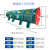 隧道施工专用压入式对旋轴流局部风机高速公路地铁引水洞变频 2x37使用风管0.7米 +风距离1700