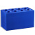 1.5配液铝制离心管冰盒0.2ml/模块ml24孔2ml冻存架低温架 铝制冰盒硅胶套大号(适合96孔)