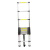 美特斯库博 YD-JT38 单面伸缩铝合金竹节梯 3.8米 1个