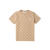 MLB24新款情侣短袖男女NY复古老花满标圆领休闲运动T恤 50CRS奶油色 XS160