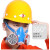 定制活性炭防毒口罩异味化工气体防尘粉尘面具面罩喷漆专用 活性炭滤芯[200克一包]