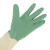 稳斯坦 WF060 双色清洁手套 厨房酒店刷碗耐用清洁橡胶乳胶防水手套 深绿M码 1双