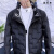 堡驰狼（BAOCHILANG）男士羽绒棉衣外套保暖冬季新款棉服立领纯色韩版潮流修身加厚棉袄 银色 一件外套 M适合95斤左右