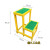 定制冀安牌绝缘凳电工凳玻璃钢人字梯单梯升降梯登高平台高低凳绝 2层(500*600*800mm)