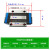 定制适用防尘油盒导轨滑块开料机雕刻机械手钢保滑块HGW HGH20 25 30 35CA HGW15CC (钢保+防尘油盒) 其他