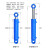液压油缸液压缸10吨20吨重型双向升降油顶液压油顶油压顶配件大全 100*63*100  升级款 100631000升级款