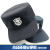 铸固 保安帽 物业小区保安帽子男夏季作训帽黑色透气平顶帽保安制服帽子 新保安帽 56