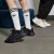 adidas「泡泡鞋」HI-TAIL 2.0经典复古运动鞋男女阿迪达斯三叶草 黑色/金属银 38