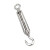 安达通 拉紧器 304不锈钢花篮螺丝钢丝绳紧绳器紧线器  M5（CC型） 