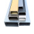 铝合金线槽明装方形金属卡扣压线槽桥架布穿线槽隐形装饰 20*20 满5米