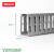 RCCN开口式PVC线槽VDR-F型灰色环保阻燃线槽65MM高-100MM高2M/根工业理线槽 VDR5080F