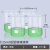 玻璃烧杯低型刻度烧杯化学实验器材高硼硅玻璃加厚耐高温量杯100ml/250ml/500ml/1000 25ml【低型】4个