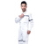 连体服 船厂船员工作服 立体口袋带反光条 海员套装 可定做 白色 2XL