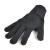 钢丝软手套5级防割五指耐磨不锈钢安保户外防暴划伤战术黑色工业品 zx黑色钢丝手套2双