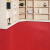 定制纯色白色PVC塑胶地板革舞台摄影T台展厅地胶加厚耐磨防水适配 定制红色1.2mm适配