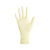 嘉湛力一次性手套乳胶橡胶防护实验室清洁无粉麻指手套100只 有粉型白色100只小码S