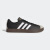 阿迪达斯 （adidas）「T头鞋」VL COURT休闲板鞋男女轻运动 白色 黑色灰色 35.5码 215mm