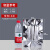 阴阳真空袋铝箔食品包装袋商用镀铝半透明塑 双面镀铝18x25cm 1