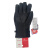 和益臻防寒手套0055-11 M-XL(聚酯纤维超纤皮) 黑色 XL
