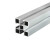 铝型材4040工业铝材40*40铝合金3030/4080/40欧标工作台框架定制 4040C型材 壁厚2.0