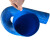 PVC蓝色吸尘管 塑料波纹软管通风管道工业排风软管橡胶排烟塑筋管 内径300MM一米价