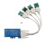 DIEWU PCI-E转4口RS485/422扩展卡工业级带电压抑制保护器串口卡 [4口]TXB1754口RS485/422光电