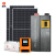 晶标分布式太阳能板+蓄电池+控制器光伏板离网储能发电供电系统220v家用全套备用UPS电源一体发电机500W