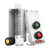 CHAXFB 防爆控制按钮盒  定制 红指示灯+绿指示灯+2个自锁按钮  电压24V
