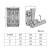 HR6-63A 100A 160A 250A400A630A熔断器式隔离开关 刀熔开关紫铜 适100A 适黄铜