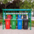 户外垃圾分类亭不锈钢垃圾分类亭收集亭站环卫垃圾桶遮雨棚垃圾房 常规款四分类含桶