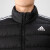 阿迪达斯 （adidas）羽绒马甲外套男士冬季运动服户外防风保暖夹克背心休闲上衣 GH4583黑色 XS