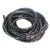 大工象 缠绕管 黑色Φ4（18米） 电线绕线包线管理线 束线螺旋管缠绕带pe