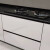 瓷砖橱柜黑色全套配件砖夹厨柜厨房灶台立柱卡槽收边条铝合金型材 一字型橱柜长度2.4-3.2米之